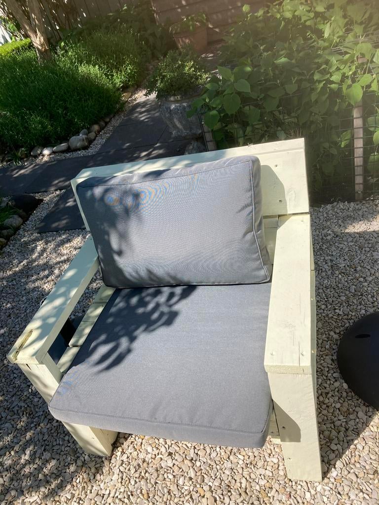 Set loungekussens 60cm breed, Tuin en Terras, Tuinmeubel-accessoires, Ophalen, Zo goed als nieuw