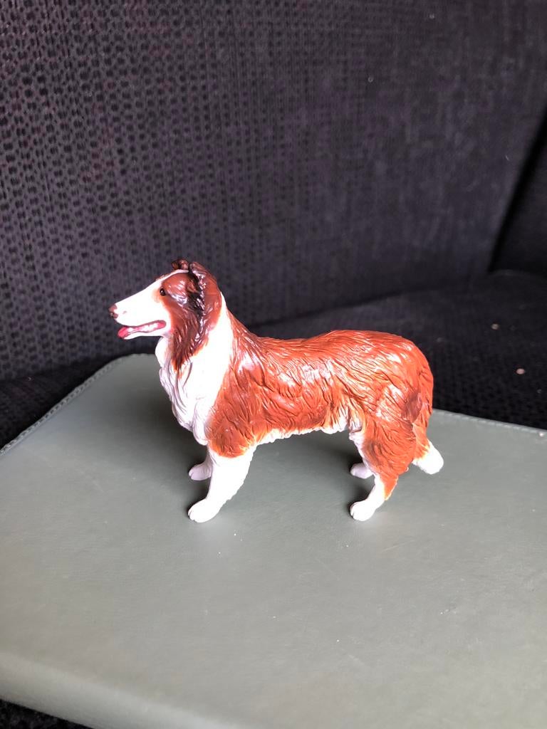 Papo Collie hond, Ophalen of Verzenden, Zo goed als nieuw, Hond of Kat, Beeldje of Figuurtje
