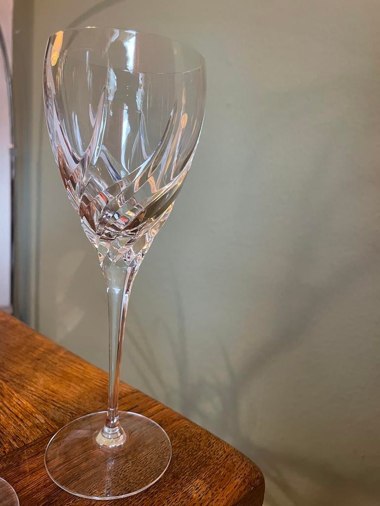 Wedgwood Toscane Kristallen Glazen Set, Verzamelen, Glas en Borrelglaasjes, Ophalen, Zo goed als nieuw, Overige typen
