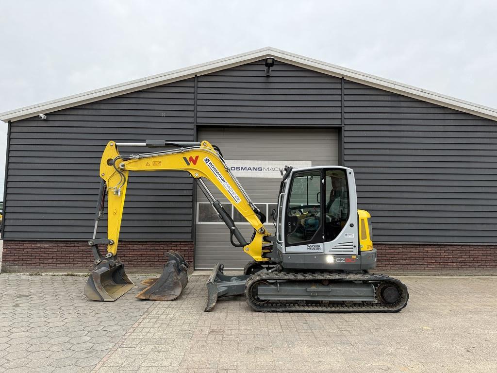 Wacker Neuson EZ80 graafmachine €955 LEASE BJ 2022, Graafmachine
