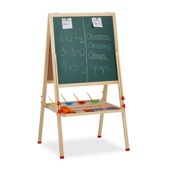 Kinder schoolbord met magnetische white bord, Diversen, Schoolborden, Ophalen of Verzenden, Nieuw, Whiteboard