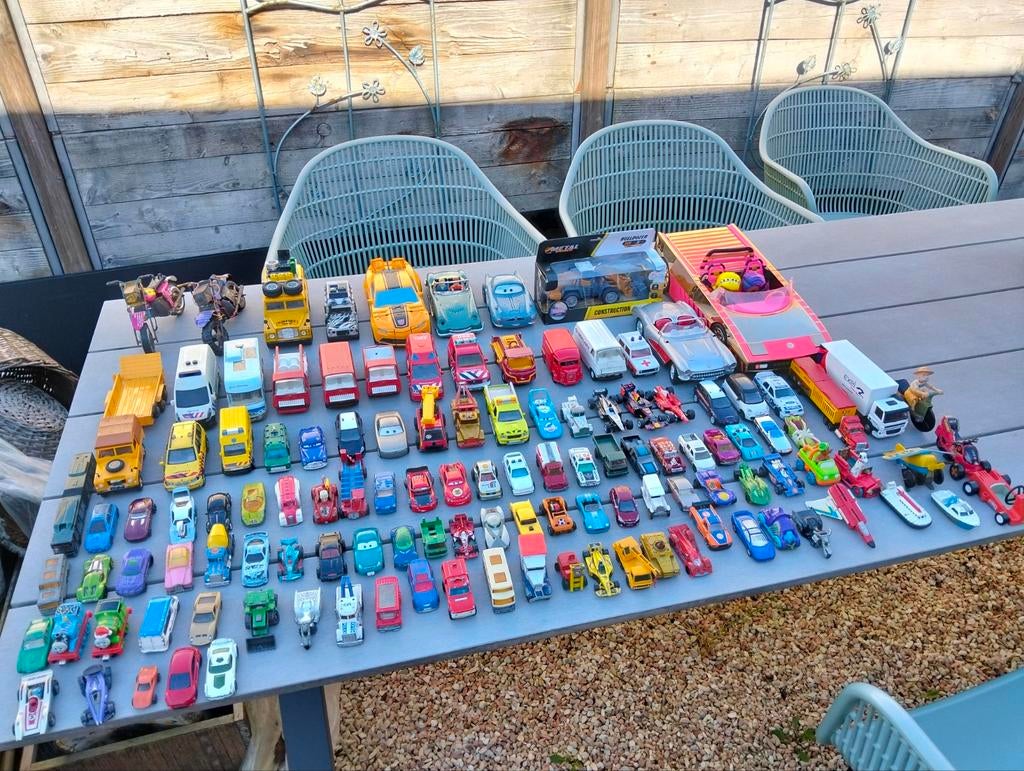 Grote partij model auto's, 123 stuks, Ophalen