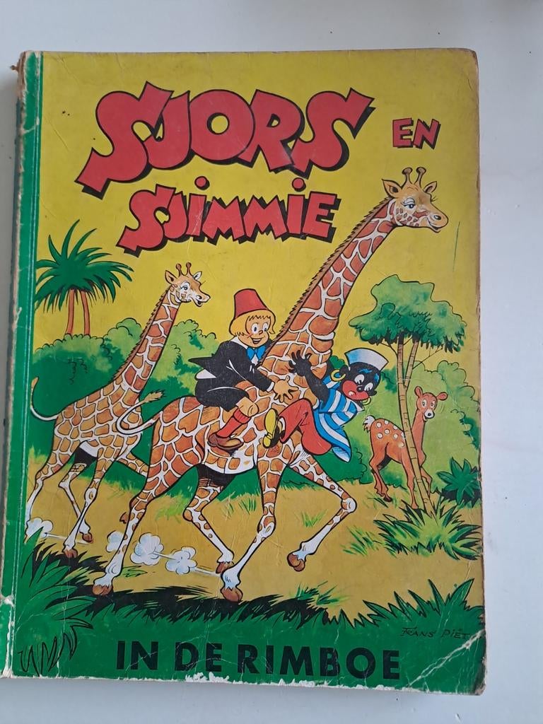 Sjors en Sjimmie in de Rimboe - Oud stripboek 1968, Boeken, Stripboeken, Ophalen of Verzenden