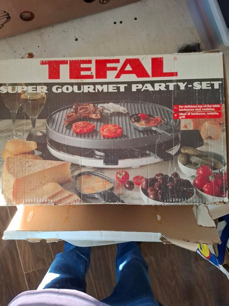 8 persoons gourmetstel van tefal, Witgoed en Apparatuur, Gourmetstellen, Ophalen, 4 t/m 7 personen