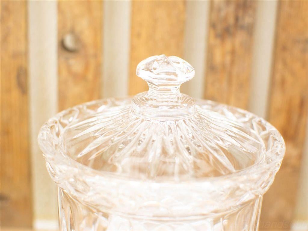 Glazen snoeppot 34034, Gebruikt, Ophalen of Verzenden, Bord(en), Wedgwood