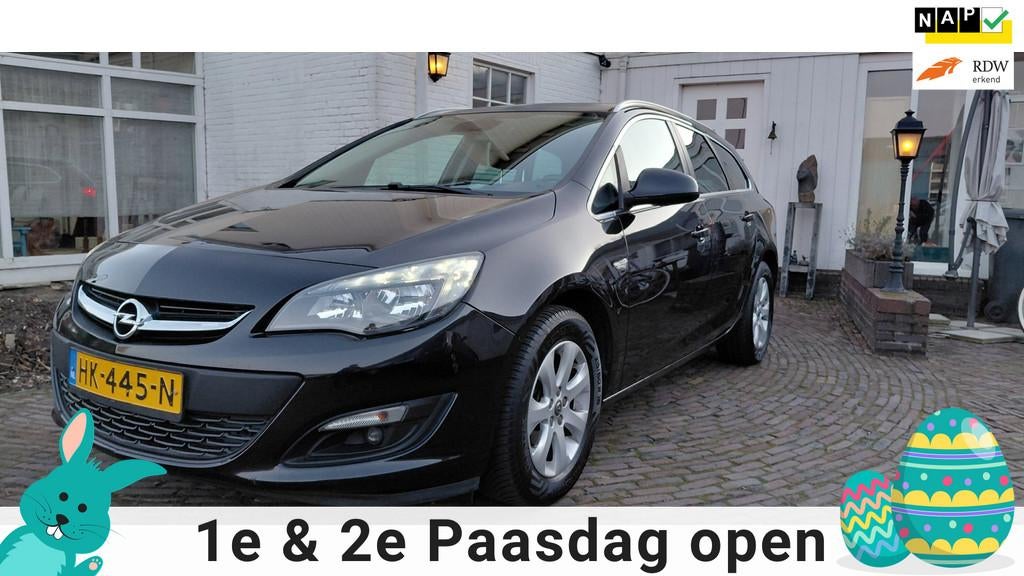 Opel Astra Sports Tourer 1.4 Turbo Blitz Prachtige auto 120, Voorwielaandrijving, Stof, Gebruikt, 4 cilinders
