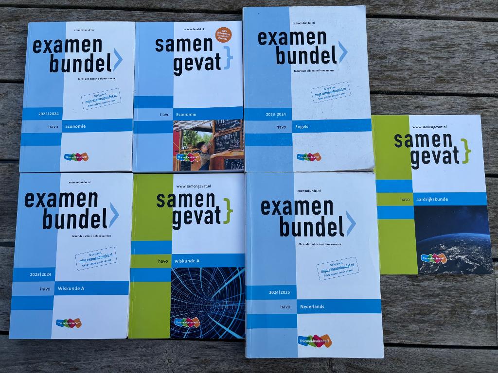 Examenbundels HAVO, Ophalen of Verzenden, Zo goed als nieuw, HAVO, ThiemeMeulenhoff