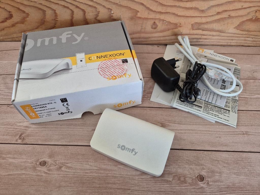 Somfy Connexoon - RTS - smart home hub, Ophalen of Verzenden, Zo goed als nieuw, Somfy