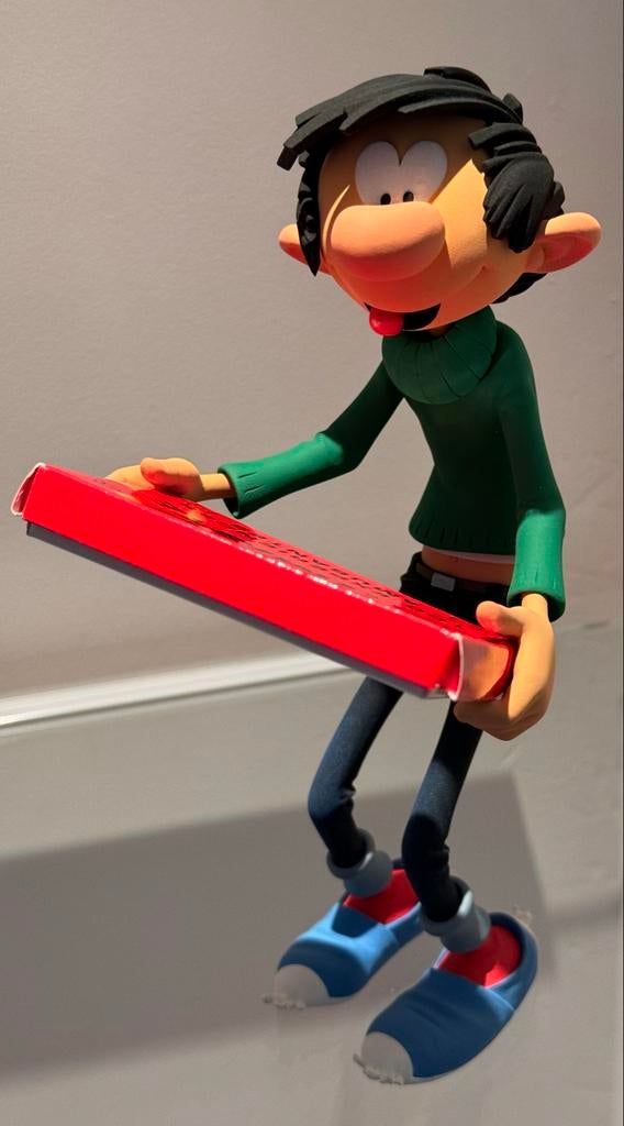 Fariboles Gaston Lagaffe - Kleine Scheikundige (20cm), Ophalen of Verzenden, Zo goed als nieuw