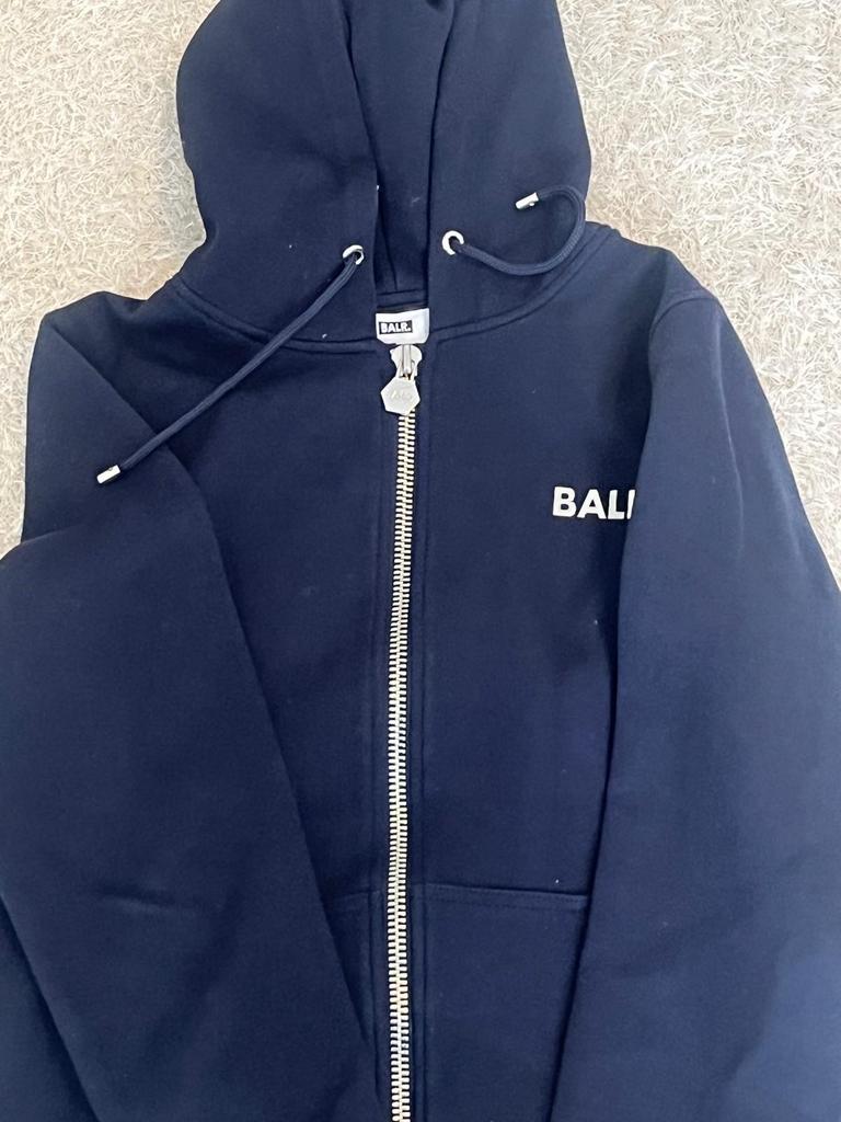 BALR. Hoodie Donkerblauw - Zo goed als nieuw, Kleding | Heren, Ophalen of Verzenden, Zo goed als nieuw, Maat 48/50 (M), Blauw