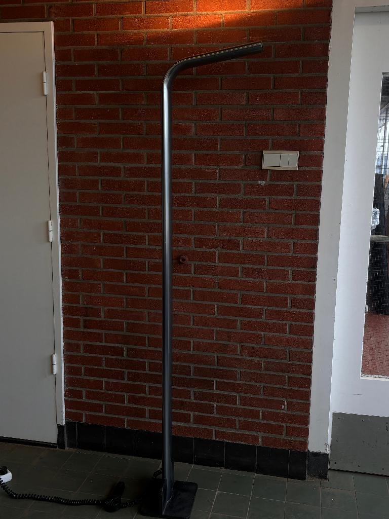 Gianfranco Frattini Staande Lamp Chroom Metaal, Ophalen, Metaal, 150 tot 200 cm, Gebruikt