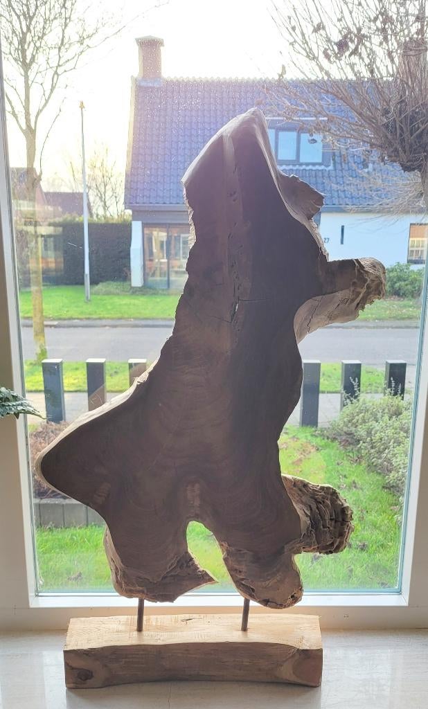 houten beeld, Ophalen