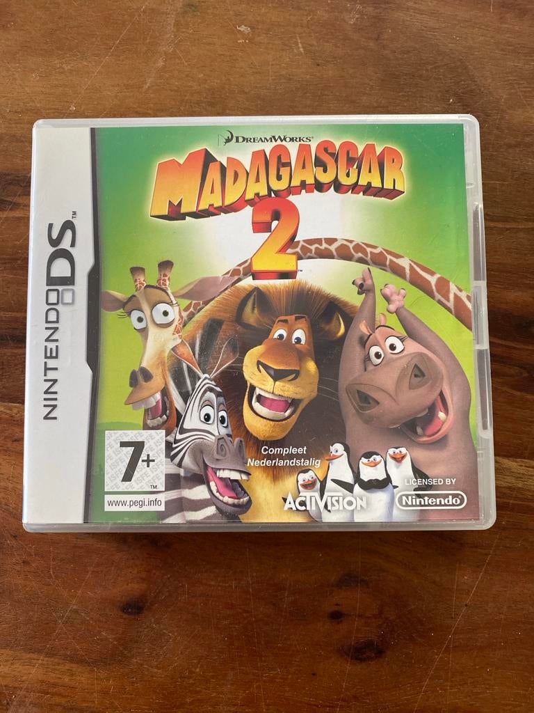 Madagascar 2 Nintendo DS - Compleet Nederlands, Avontuur en Actie, Gebruikt, 1 speler, Ophalen of Verzenden