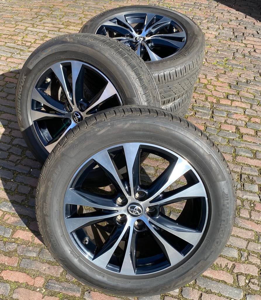 18” Toyota Rav4 bicor velgen + 235/55 R18 banden (7,5 mm)