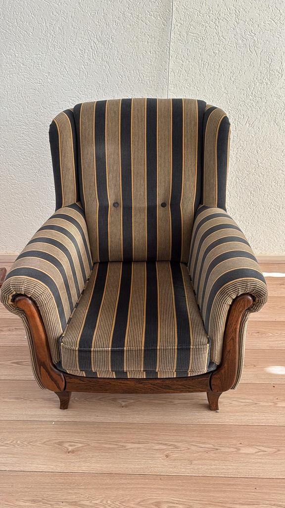 Fauteuil, Huis en Inrichting, Ophalen, Gebruikt, 75 tot 100 cm, Stof