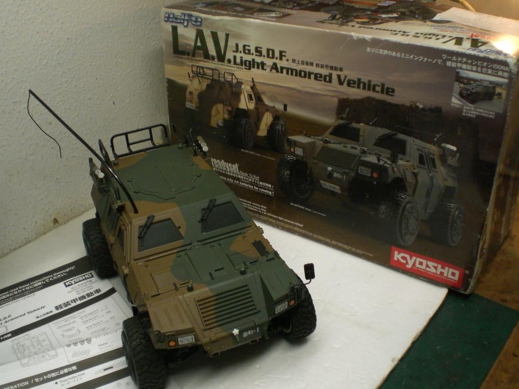 Kyosho Half 8 LAV MINI INFERNO RC auto Zeer zeldzame RTR, Elektro, Ophalen of Verzenden, Zo goed als nieuw, Auto onroad