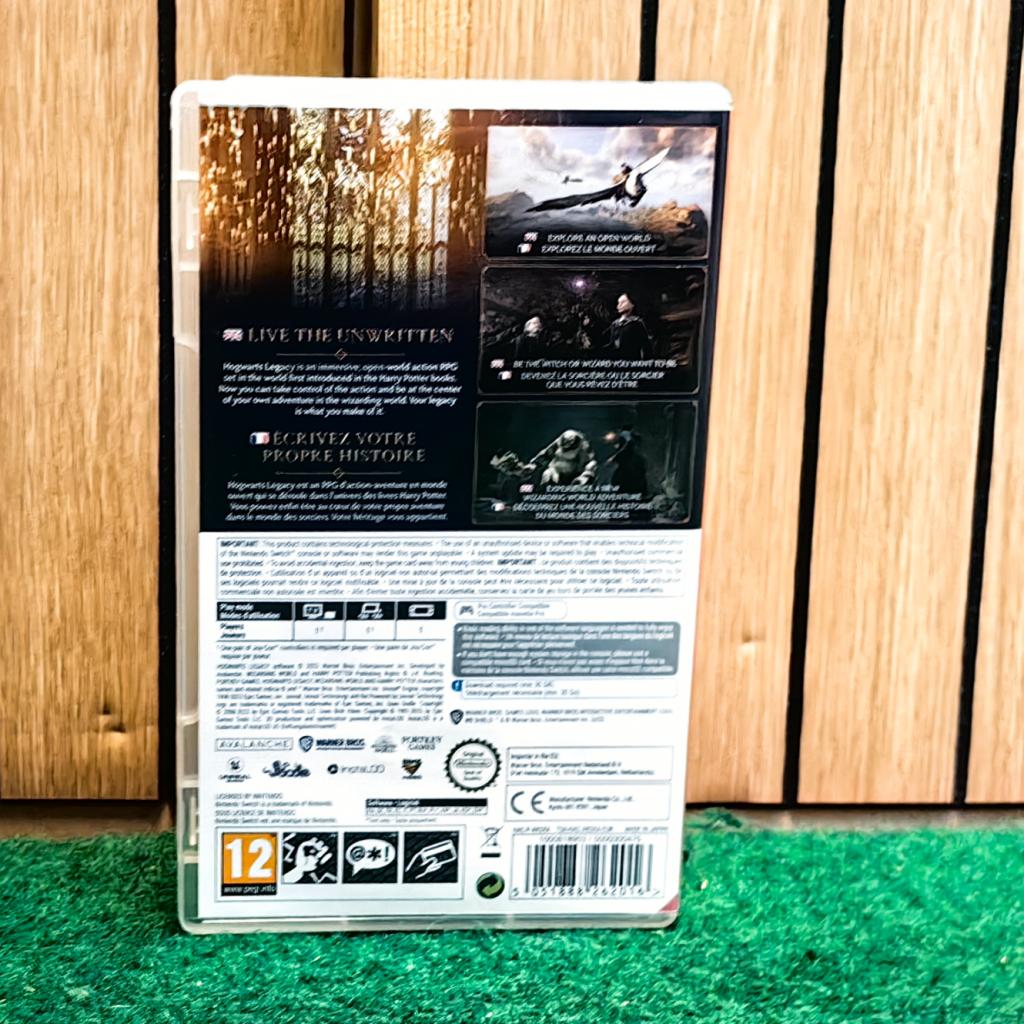 Hogwards Legacy Nintendo Switch Game - In Nette Staat, Nintendo, Zo goed als nieuw, Support@nintendo.com, 11-1 Hokotate-cho, Kamitoba, Minami-ku
Kyoto 601-8501
Japan