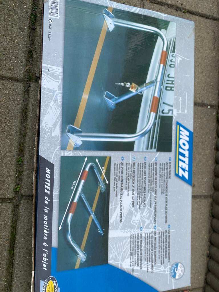 Mottez parkeerbeugel, Auto diversen, Anti-diefstal, Ophalen of Verzenden, Nieuw