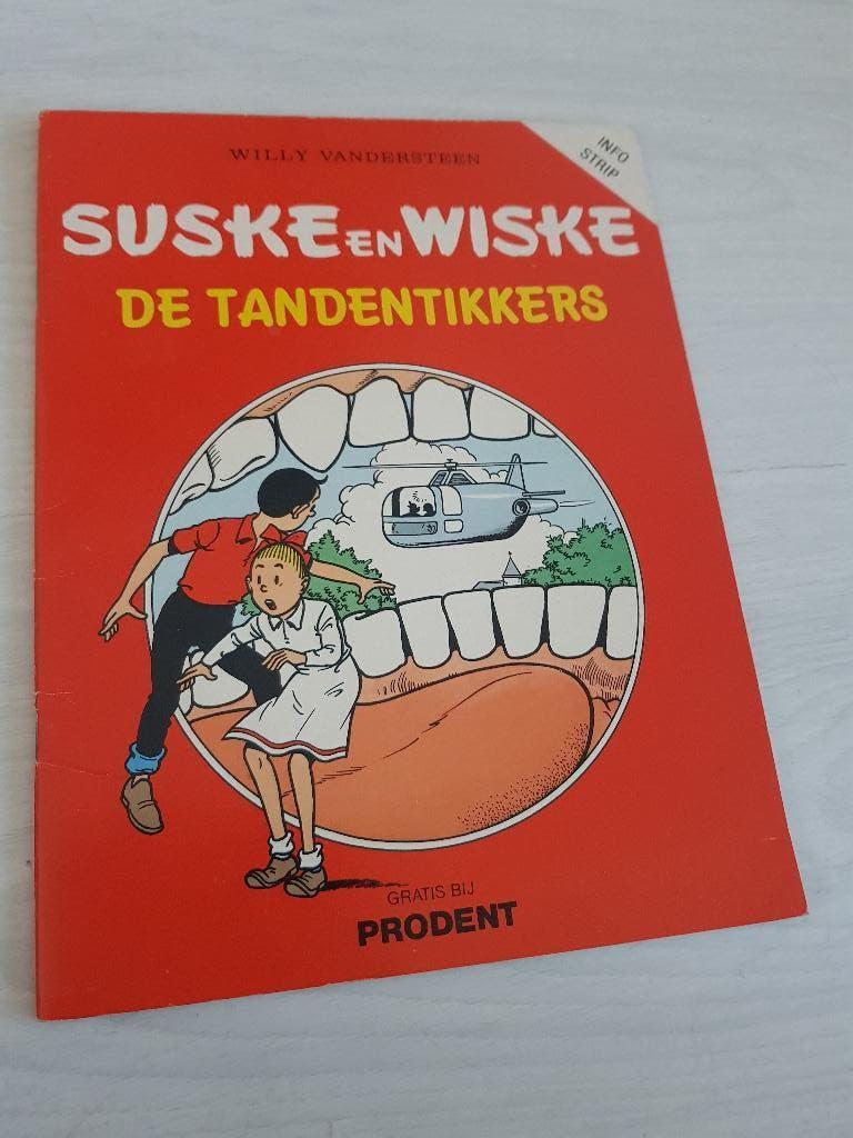Suske en Wiske info strip Prodent, Boeken, Stripboeken, Gelezen, Willy Vandersteen, Eén stripboek, Ophalen of Verzenden