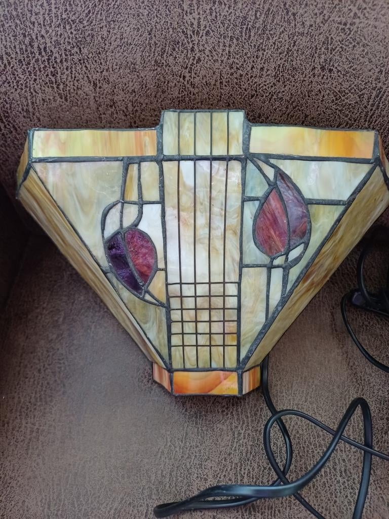 Dale tiffany lamp (Reproductie van org. Tiffany), Ophalen