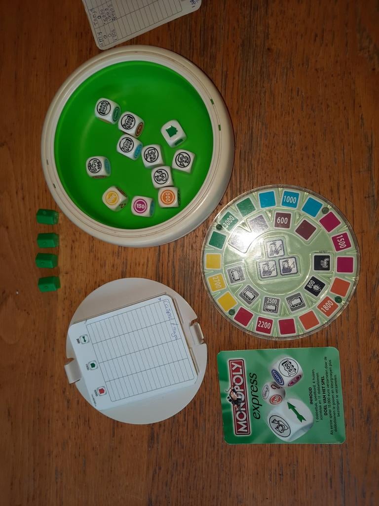 Monopoly Express Reisspel - Compacte dobbelsteen variant, Hobby en Vrije tijd, Gezelschapsspellen | Bordspellen, Ophalen of Verzenden