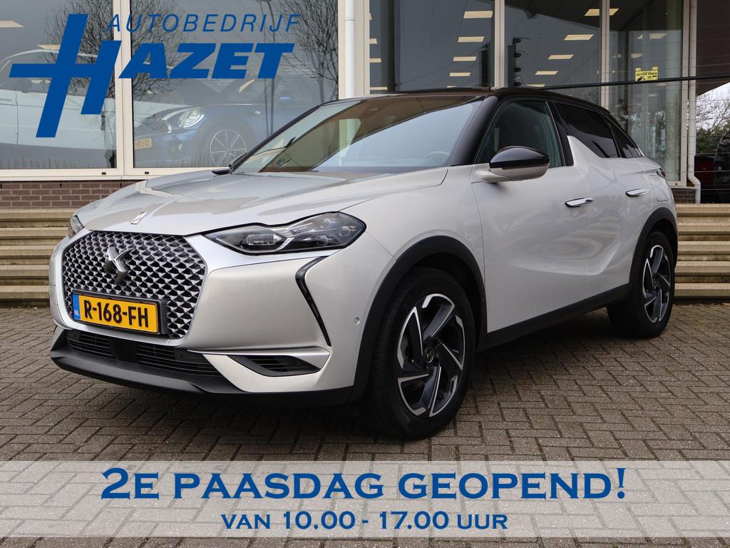 DS 3 Crossback E-TENSE SO CHIC 50 KWH *97% SOH!* + CAMERA |, Auto's, DS, Gebruikt, Leder, 320 km, SUV of Terreinwagen