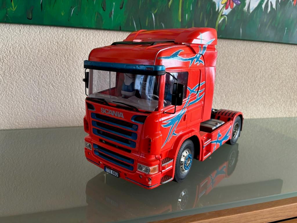 Tamiya 1/14 Scania R470 met MFC-01 Licht/Geluidsmodule., Hobby en Vrije tijd, Modelbouw | Radiografisch | Auto's, Elektro, Schaal 1:14