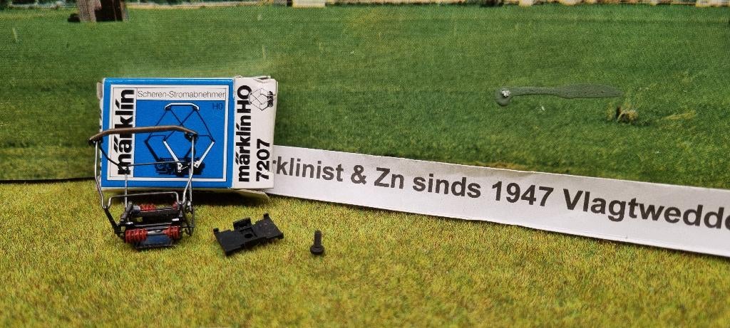 Marklin NIEUWE Pantografen in doos 7207/7219/7247., Wisselstroom, Locomotief, Analoog, Nieuw
