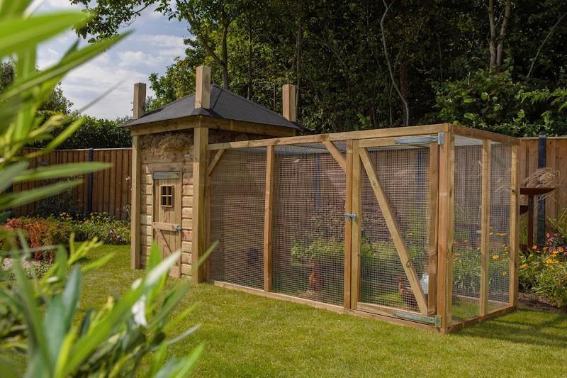 Konijnenhok Hooiberg met ren Loes XL, 110 cm of meer, Nieuw, Ophalen of Verzenden, 90 cm of meer