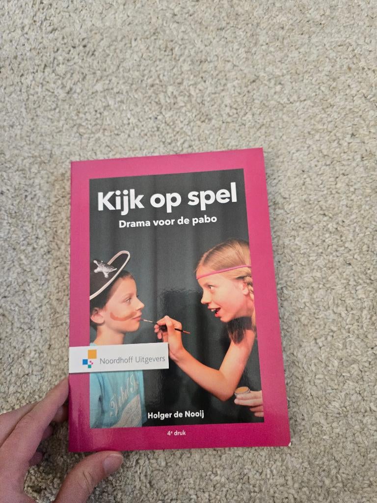 Kijk op spel – drama voor de PABO	4e druk	Holger Nooij, Boeken, Holger nooij, Zo goed als nieuw, Alpha, HBO