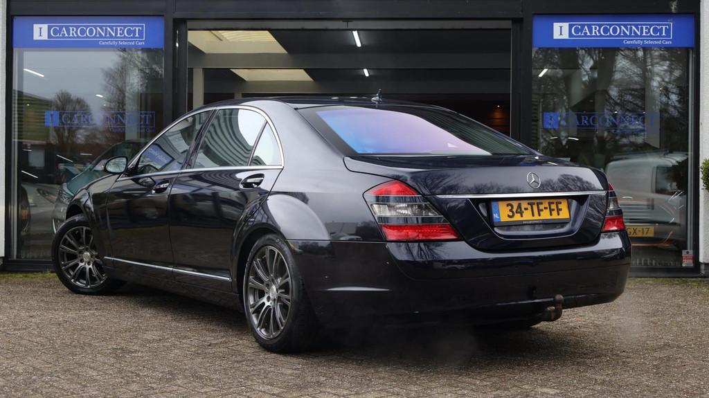 Mercedes-Benz S-klasse 350 Lang Prestige Plus|LPG G3|Full-op, Achterwielaandrijving, Gebruikt, Zwart, Blauw