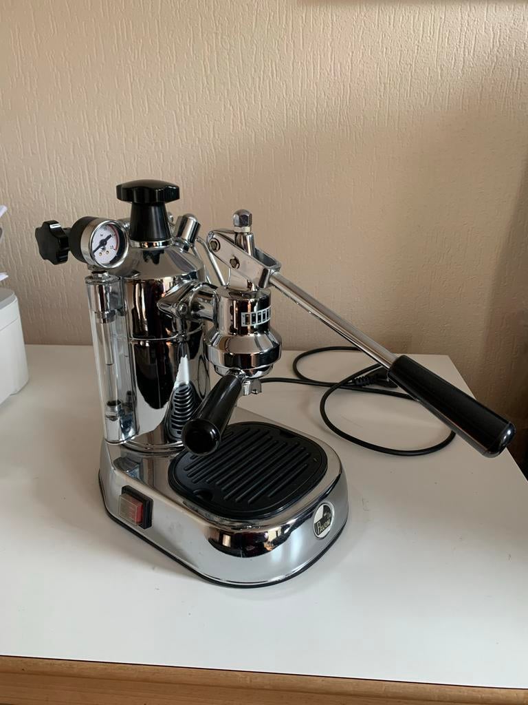 La Pavoni Espressomachine, Gebruikt, Espresso apparaat, Gemalen koffie, Ophalen