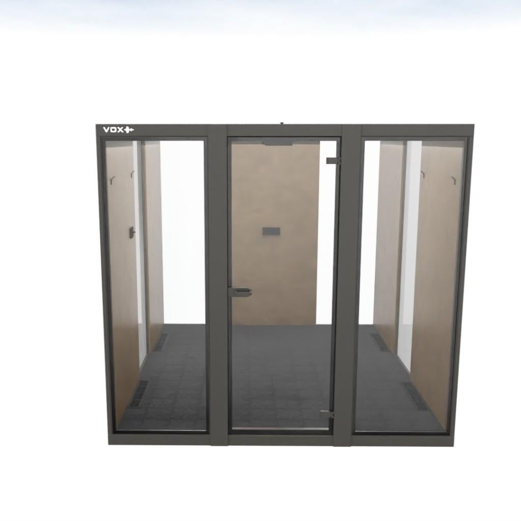 Outlet: VOX XLarge vergadercabine, Ophalen, Gebruikt, Grijs, Bureaustoel