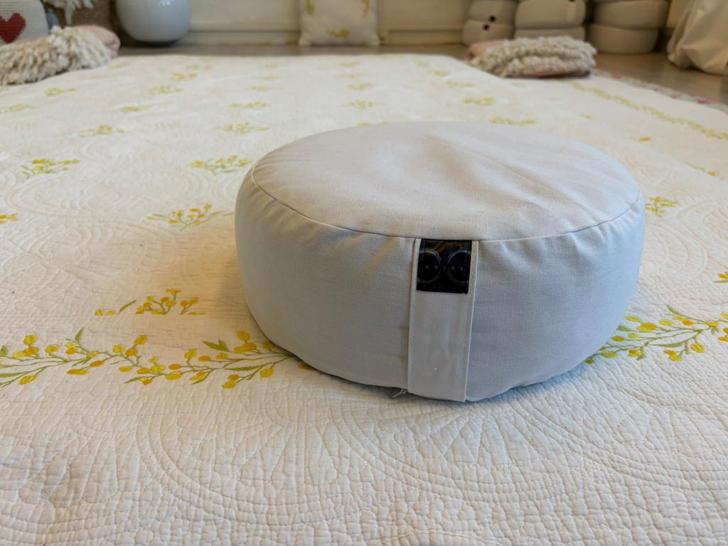 20 witte meditatiekussens, Ophalen of Verzenden, Zo goed als nieuw, Yogamat