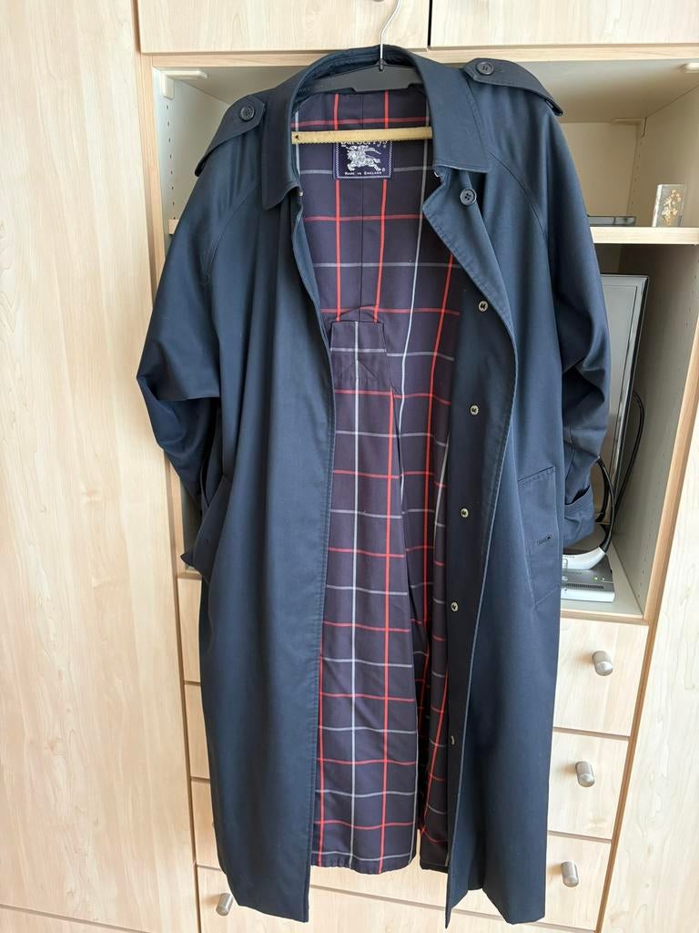 Originele Burberry trenchcoat, Kleding | Dames, Jassen | Zomer, Ophalen of Verzenden, Zo goed als nieuw, Blauw