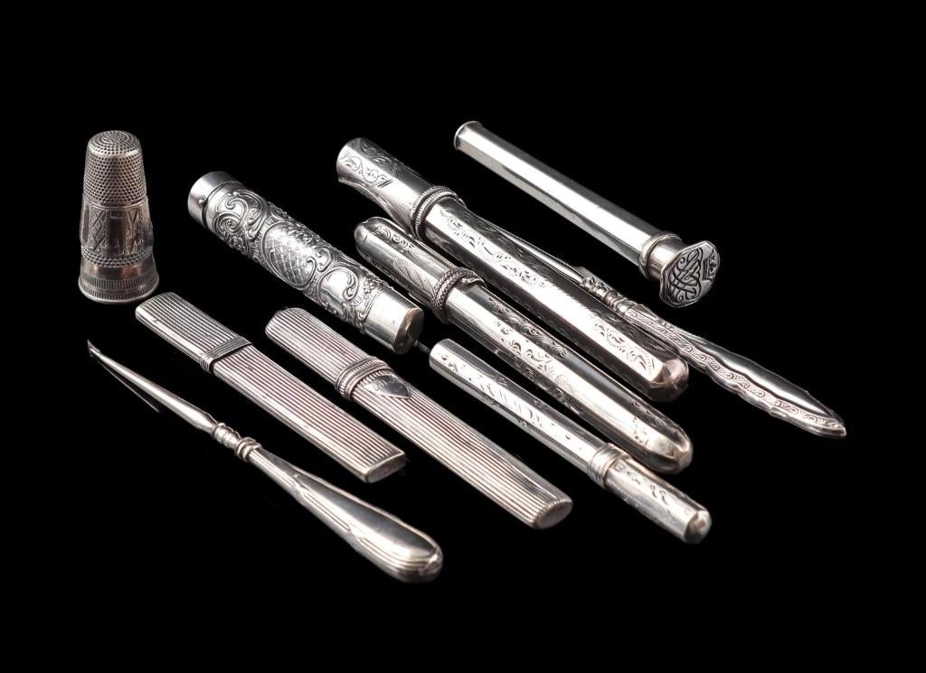 Zilveren Naaldenkokers Priem vanaf €55,- per stuk, Ophalen of Verzenden, Zilver