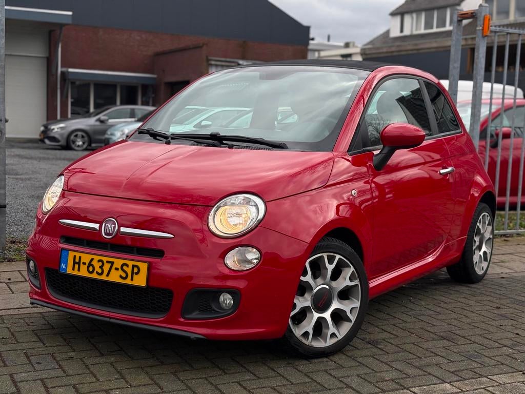 Fiat 500C 0.9 TwinAir Turbo Sport | virtual cockpit | Half l, Gebruikt, Cabriolet, Handgeschakeld, 955 kg