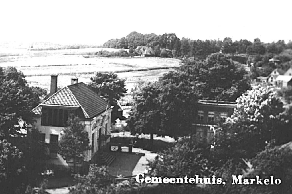 991306 Markelo 1951 Gelopen met postzegel, Ophalen of Verzenden, 1940 tot 1960, Gelopen, Overijssel