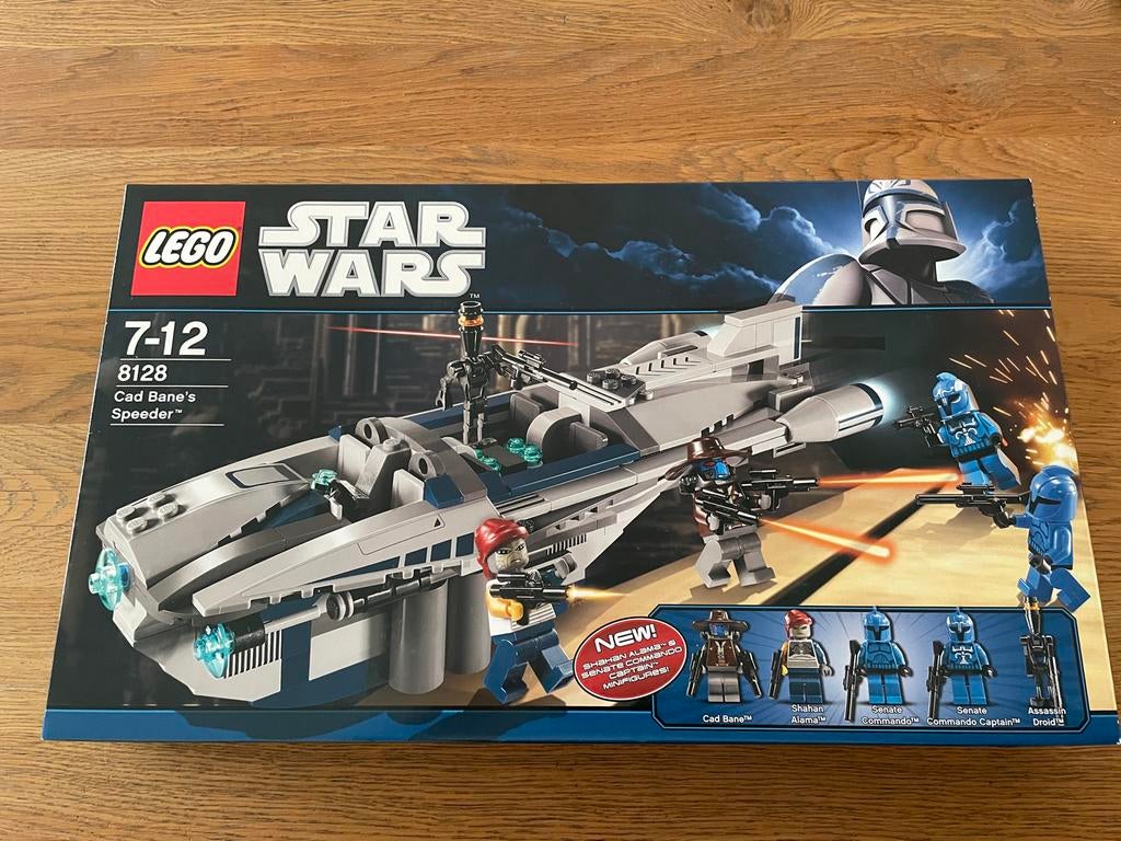 Lego Star Wars 8128 Cad Bane's Speeder, Kinderen en Baby's, Speelgoed | Duplo en Lego, Gebruikt, Star Wars, Lego, Ophalen of Verzenden