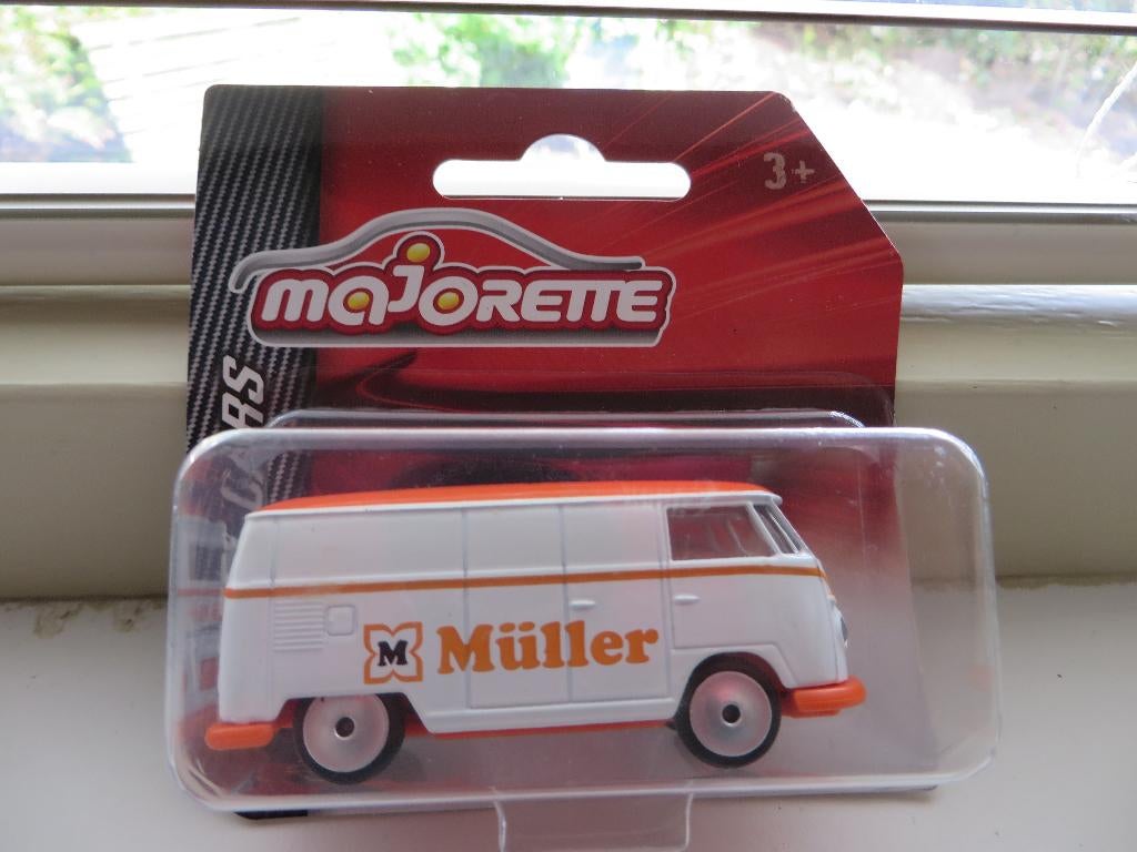 Majorette Volkswagen Transporter Bully T1 MULLER, Hobby en Vrije tijd, Ophalen of Verzenden, Nieuw, Auto