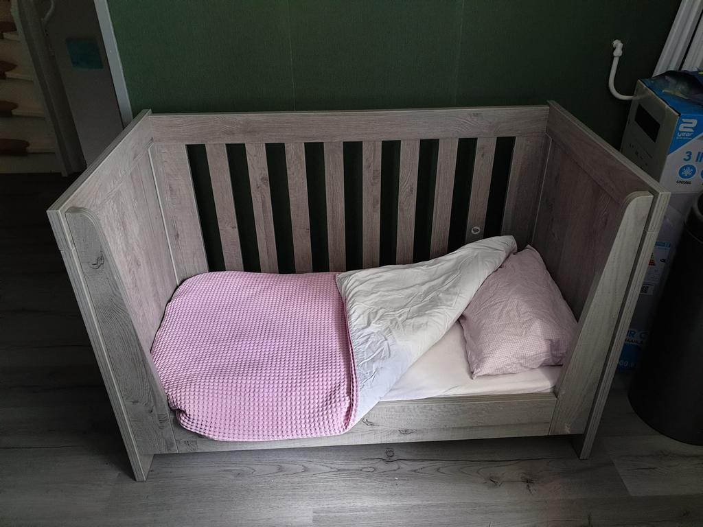 Kinderledikant/  kinderbed, Ophalen, Gebruikt, 70 tot 85 cm, Matras