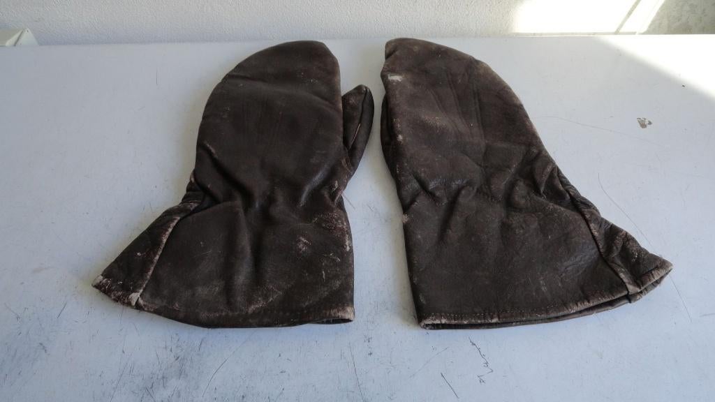 Motorhandschoenen, ouderwetse leren en Stuurhandschoen leer, Ophalen of Verzenden, Heren