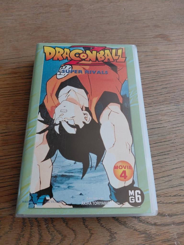 DragonBall Z Movie 4 Super Rivals videoband., Cd's en Dvd's, VHS | Kinderen en Jeugd, Ophalen of Verzenden, Gebruikt, Tekenfilms en Animatie