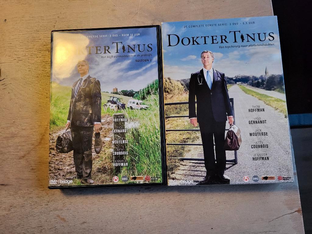 DVD Dokter Tinus - Thom Hoffman seizoen 1 en 2, Alle leeftijden, Ophalen of Verzenden, Zo goed als nieuw, Drama