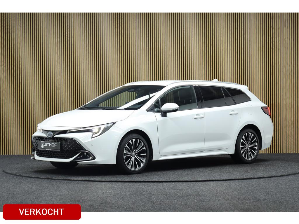 Toyota Corolla Touring Sports Hybrid 140 Dynamic | Elek. Ach, 450 kg, Gebruikt, 4 cilinders, Wit