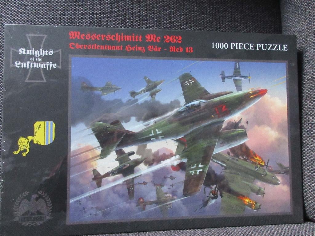 Legpuzzel Messerschmitt ME 262, Ophalen, 500 t/m 1500 stukjes, Nieuw, Legpuzzel