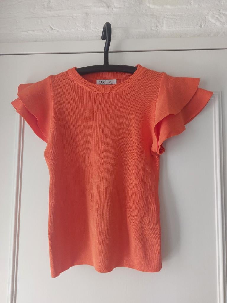 Oranje shirt, Ophalen, Luc-ce, Oranje, Zo goed als nieuw