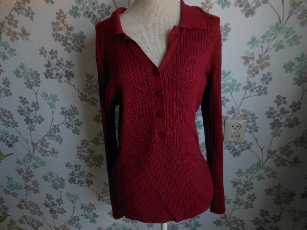 Zeer soepele trui van BONPRIX, Kleding | Dames, Grote Maten, Ophalen of Verzenden, Zo goed als nieuw, Rood, Trui of Vest
