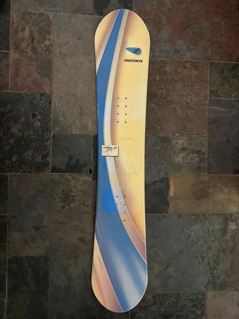 Snowboard Crazycreek 150, Sport en Fitness, Snowboarden, Ophalen, Gebruikt, Board