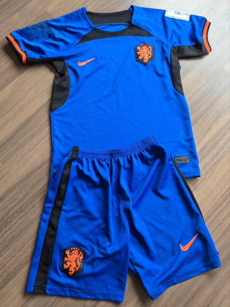 Nederlands Elftal Voetbal Tenue Maat 158/164, Maat XS of kleiner, Ophalen of Verzenden, Gebruikt, Set